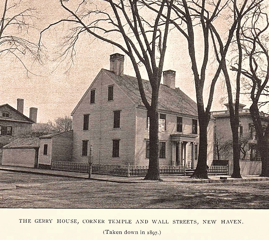 Gerry home at Temple and Wall Streets